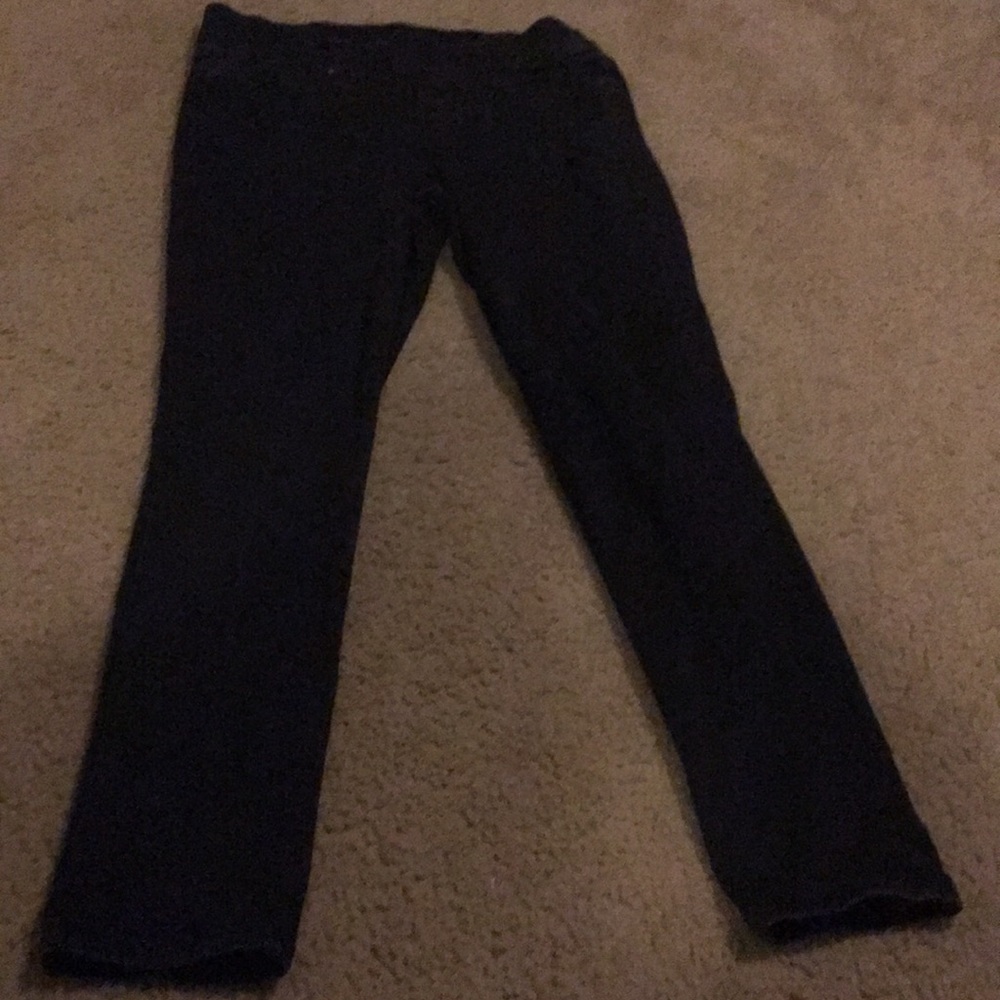 Dana Buchman Black stretch jeans